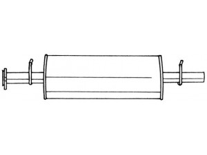 AKS DASIS SG32414 vidurinis duslintuvas