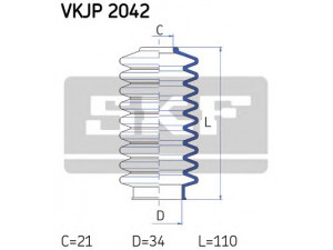 SKF VKJP 2042 gofruotoji membrana, vairavimas 
 Vairavimas -> Gofruotoji membrana/sandarinimai
861 419 831 B, 861 419 831 B