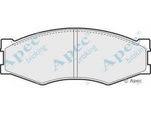 APEC braking PAD461 stabdžių trinkelių rinkinys, diskinis stabdys 
 Techninės priežiūros dalys -> Papildomas remontas
069052940, 4101031E93, 4106001W26