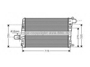 AVA QUALITY COOLING AI4136 tarpinis suslėgto oro aušintuvas, kompresorius 
 Variklis -> Oro tiekimas -> Įkrovos agregatas (turbo/superįkrova) -> Tarpinis suslėgto oro aušintuvas
4B0145805A
