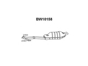 VENEPORTE BW10158 galinis duslintuvas 
 Išmetimo sistema -> Duslintuvas
18101705760, 18121723512