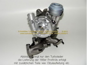 SCHLÜTTER TURBOLADER 166-00650 kompresorius, įkrovimo sistema