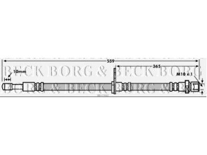 BORG & BECK BBH7862 stabdžių žarnelė 
 Stabdžių sistema -> Stabdžių žarnelės
26540-AE010
