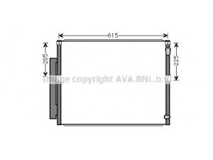 AVA QUALITY COOLING TOA5564 kondensatorius, oro kondicionierius