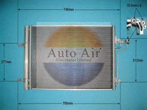 AUTO AIR GLOUCESTER 16-6227 kondensatorius, oro kondicionierius 
 Oro kondicionavimas -> Kondensatorius
1693590, 8V6119710FA