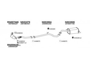 VENEPORTE 530210 išmetimo sistema 
 Išmetimo sistema -> Išmetimo sistema, visa