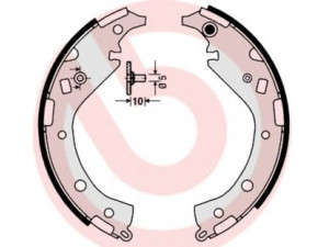 BREMBO S 83 549 stabdžių trinkelių komplektas 
 Techninės priežiūros dalys -> Papildomas remontas
0449542050, 0449542080