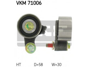 SKF VKM 71006 įtempiklio skriemulys, paskirstymo diržas 
 Techninės priežiūros dalys -> Papildomas remontas
13505-88382, 13505-88383