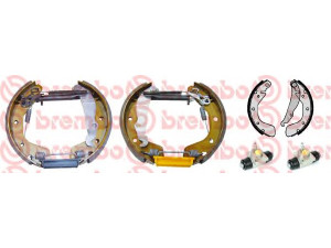 BREMBO K 59 045 stabdžių trinkelių komplektas 
 Techninės priežiūros dalys -> Papildomas remontas