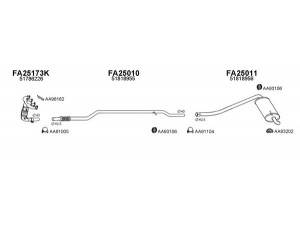 VENEPORTE 250370 išmetimo sistema 
 Išmetimo sistema -> Išmetimo sistema, visa