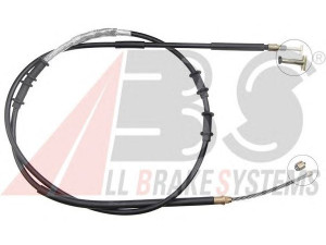 A.B.S. K14000 trosas, stovėjimo stabdys 
 Stabdžių sistema -> Valdymo svirtys/trosai
46556689