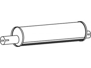 DINEX 27300 vidurinis / galinis duslintuvas
25C120445, 25C120445