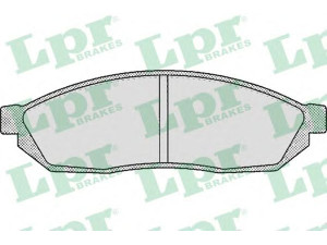 LPR 05P245 stabdžių trinkelių rinkinys, diskinis stabdys 
 Techninės priežiūros dalys -> Papildomas remontas
45022SA0670, 45022SA0N50, GBP264