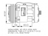 NRF 32760G kompresorius, oro kondicionierius
5176185, 3405689C3, 3405689R2, 5176185