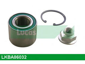 LUCAS ENGINE DRIVE LKBA86032 rato guolio komplektas 
 Ašies montavimas/vairavimo mechanizmas/ratai -> Rato stebulė/montavimas -> Rato guolis