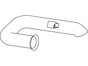 DINEX 64776 išleidimo kolektorius 
 Išmetimo sistema -> Išmetimo vamzdžiai
5010652074
