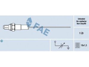 FAE 77001 lambda jutiklis
89 33 002 455