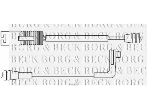 BORG & BECK BWL3032 įspėjimo kontaktas, stabdžių trinkelių susidėvėjimas 
 Stabdžių sistema -> Susidėvėjimo indikatorius, stabdžių trinkelės
34356763667, 34356768597, 34356776423