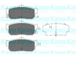KAVO PARTS KBP-6513 stabdžių trinkelių rinkinys, diskinis stabdys 
 Techninės priežiūros dalys -> Papildomas remontas
D40604U090, 440600N690, 4406031U91