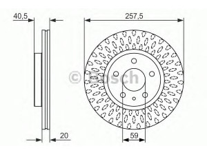 BOSCH 0 986 479 647 stabdžių diskas 
 Dviratė transporto priemonės -> Stabdžių sistema -> Stabdžių diskai / priedai
46425960