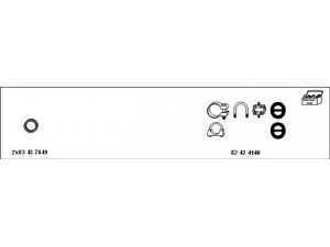 HJS MT-Nis27 išmetimo sistema 
 Išmetimo sistema -> Išmetimo sistema, visa