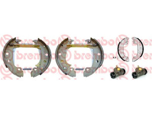 BREMBO K 61 017 stabdžių trinkelių komplektas 
 Techninės priežiūros dalys -> Papildomas remontas