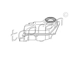 TOPRAN 110 370 išsiplėtimo bakelis, aušinimo skystis 
 Aušinimo sistema -> Radiatorius/alyvos aušintuvas -> Išsiplėtimo bakelis, variklio aušinimo skystis
8D0 121 403D
