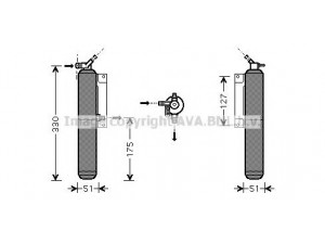 AVA QUALITY COOLING FDD390 džiovintuvas, oro kondicionierius 
 Oro kondicionavimas -> Džiovintuvas
6156153, 7220786, 94GW19959BA