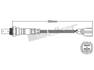 WALKER PRODUCTS 250-54054 lambda jutiklis 
 Išmetimo sistema -> Jutiklis/zondas
89467 41011, 89467 41021, 89467 48011