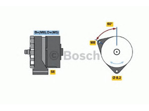 BOSCH 0 120 489 362 kintamosios srovės generatorius 
 Elektros įranga -> Kint. sr. generatorius/dalys -> Kintamosios srovės generatorius
026 903 015, 026 903 015