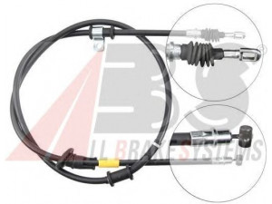 A.B.S. K14747 trosas, stovėjimo stabdys 
 Stabdžių sistema -> Valdymo svirtys/trosai
M 884534, MB 950337, MR 129921