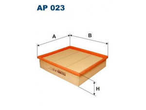 FILTRON AP023 oro filtras 
 Techninės priežiūros dalys -> Techninės priežiūros intervalai
6172024, 88V890601AA, 88VB9601AA