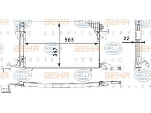 HELLA 8FC 351 317-011 kondensatorius, oro kondicionierius 
 Oro kondicionavimas -> Kondensatorius
6455.Q9, 6455.R0, 96.189.239, 96.269.251.80
