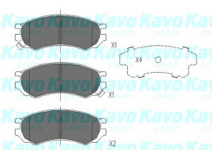 KAVO PARTS KBP-6555 stabdžių trinkelių rinkinys, diskinis stabdys 
 Techninės priežiūros dalys -> Papildomas remontas
410600C085, 410600E785, 410600E786