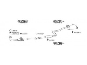 VENEPORTE 670057 išmetimo sistema 
 Išmetimo sistema -> Išmetimo sistema, visa
