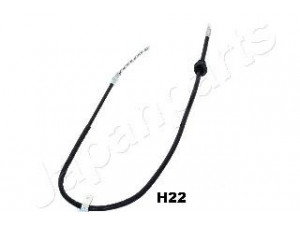 JAPANPARTS BC-H22 trosas, stovėjimo stabdys 
 Stabdžių sistema -> Valdymo svirtys/trosai
5976023301