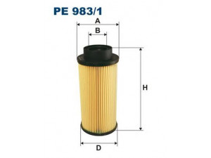 FILTRON PE983/1 kuro filtras
1459762, 1873016