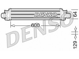 DENSO DIT99000 tarpinis suslėgto oro aušintuvas, kompresorius
95465727