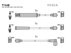TESLA T764B uždegimo laido komplektas 
 Kibirkšties / kaitinamasis uždegimas -> Uždegimo laidai/jungtys
1612462