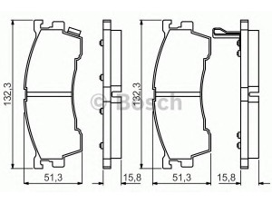 BOSCH 0 986 495 265 stabdžių trinkelių rinkinys, diskinis stabdys 
 Techninės priežiūros dalys -> Papildomas remontas
3894048, 3898530, 3915220, 3922123