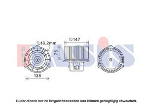 AKS DASIS 518095N vidaus pūtiklis
971132D000, 971132D010