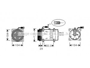 AVA QUALITY COOLING DFK025 kompresorius, oro kondicionierius 
 Oro kondicionavimas -> Kompresorius/dalys
1334169