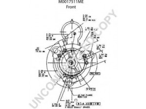 PRESTOLITE ELECTRIC M0017511ME starteris