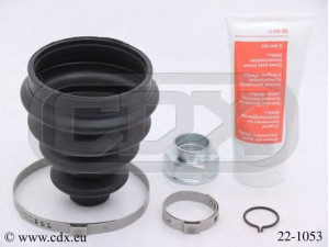 CDX 22-1053 gofruotoji membrana, kardaninis velenas 
 Ratų pavara -> Gofruotoji membrana