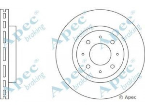 APEC braking DSK625 stabdžių diskas 
 Stabdžių sistema -> Diskinis stabdys -> Stabdžių diskas
271590, 2715902, 351688, 3516880