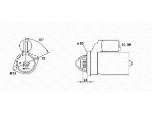 MAGNETI MARELLI 943253140010 starteris 
 Elektros įranga -> Starterio sistema -> Starteris
9162928