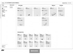 DINEX 150100084 išmetimo sistema