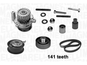 MAGNETI MARELLI 341404910001 vandens siurblio ir paskirstymo diržo komplektas 
 Diržinė pavara -> Paskirstymo diržas/komplektas -> Paskirstymo diržas/komplektas
