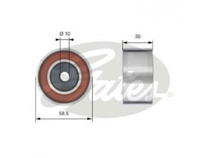 GATES T42202 kreipiantysis skriemulys, paskirstymo diržas
RF2A-12-730