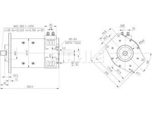 MAHLE ORIGINAL MM 342 elektrovariklis